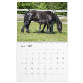 Calendrier Cheval friésien KFPS (Mar 2027)