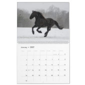 Calendrier Cheval friésien KFPS (Jan 2027)