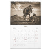 Calendrier Cheval Lover pour l'esprit stable annuel (Mar 2027)