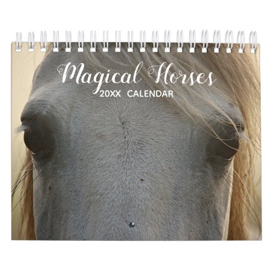 Calendrier Cheval magique personnalisé 20XX (Protection)