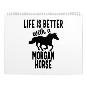 Calendrier cheval morgan