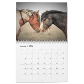 Calendrier Cheval sauvage de McCullough Peaks (Jan 2026)