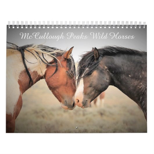 Calendrier Cheval sauvage de McCullough Peaks (Protection)