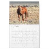 Calendrier Cheval sauvage de McCullough Peaks (Mar 2027)