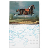 Calendrier CHEVAUX COLLECTION D'ART FIN 2017 Peintures Dessin (Jan 2027)
