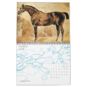 Calendrier CHEVAUX COLLECTION D'ART FIN 2017 Peintures Dessin (Mar 2027)