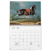 Calendrier CHEVAUX COLLECTION D'ART FIN Peintures Et Dessins (Mar 2026)