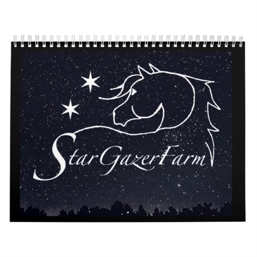 Calendrier Chevaux de ferme Stargazer (Protection)
