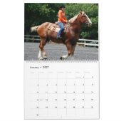 CALENDRIER CHEVAUX DE TRAIT (Jan 2027)