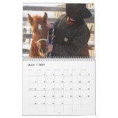 Calendrier Chevaux et cowboys (Mar 2027)