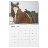 Calendrier Chevaux et cowboys (Feb 2027)