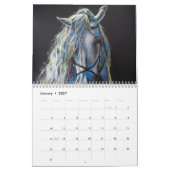 Calendrier Chevaux - l'art de Nancy J. Bailey (Jan 2027)