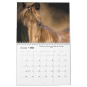 Calendrier Chevaux magnifiques et quotes équins 12 mois (Jan 2026)