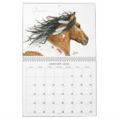 Calendrier Chevaux majestueux inspirants par BiHrLe Calendrie (Jan 2026)