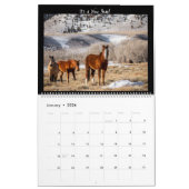 Calendrier Chevaux sauvages 2023 (Jan 2026)