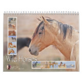 Calendrier Chevaux sauvages (calendrier) (Protection)
