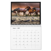 CALENDRIER CHEVAUX SAUVAGES, DO-IT-YOURSELF ANNÉE (Mar 2027)