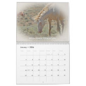 Calendrier Chevaux sauvages du Wyoming (Jan 2026)