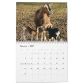 Calendrier Chèvre 2026 (Feb 2027)