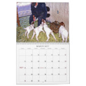 Calendrier Chèvres sur le ranch (Mar 2027)