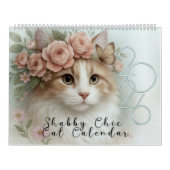 Calendrier Chic Chic Chat Shabby 2026 (Protection)