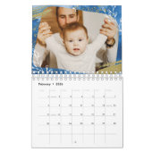 Calendrier Chic Watercolor Photo personnalisée 2022 (Feb 2026)