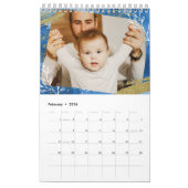 Calendrier Chic Watercolor Photo personnalisée 2022 (Feb 2026)