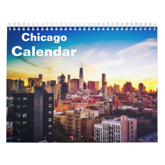 Calendrier Chicago 2025 (Protection)