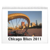 Calendrier Chicago fait du vélo 2011 (Protection)