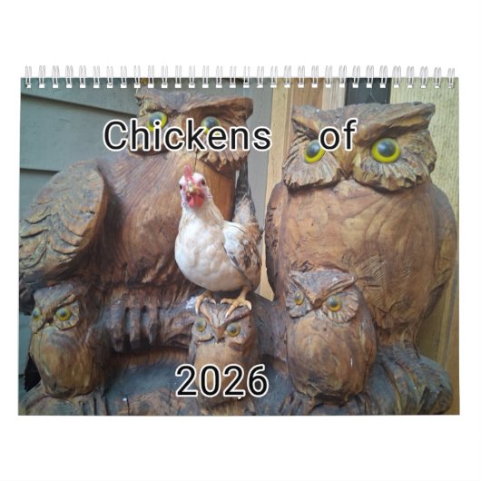 Calendrier Chicken Calendar 2026 (Protection)