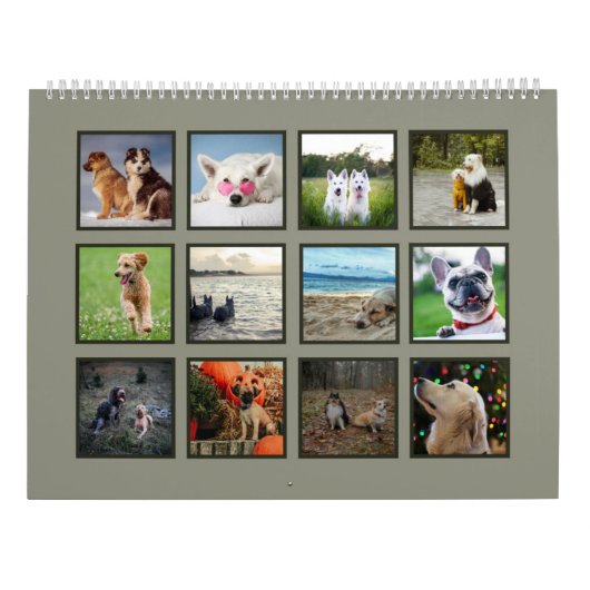 Calendrier Chien (Dos)