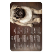 Calendrier Chien 2018 Photo Grand Magnet 4x6 (Vertical)