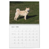 Calendrier Chien 2026 (Mar 2026)