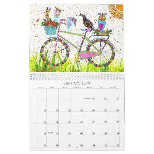 Calendrier Chien amusant, Chats, Animaux, Oiseaux et plus Cal (Jan 2026)