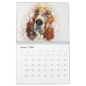 Calendrier Chien Art 2025 (Jan 2026)
