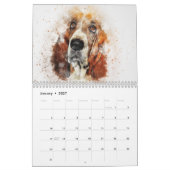 Calendrier Chien Art 2025 (Jan 2027)