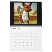 Calendrier Chien Basenji (Jan 2026)