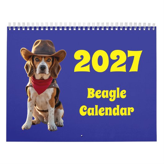 Calendrier Chien Beagle 2027 (Protection)