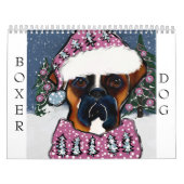 Calendrier Chien Boxer (Protection)