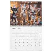 Calendrier Chien Chihuahua 2027 (Jan 2027)