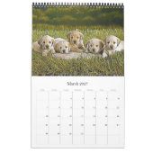 Calendrier Chien chiot (Mar 2027)