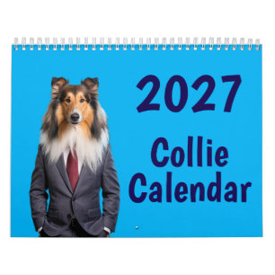 Calendrier Chien Collie 2027