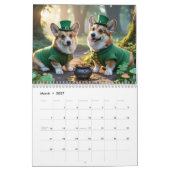 Calendrier Chien Corgi 2027 (Mar 2027)