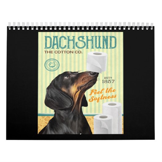 Calendrier Chien Dachshund (Protection)