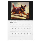 Calendrier Chien de bétail australien (Feb 2026)
