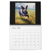 Calendrier Chien de bétail australien (Jan 2026)