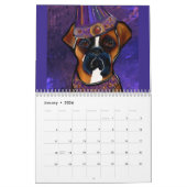 Calendrier Chien de boîte (Jan 2026)