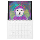 CALENDRIER CHIEN ESKIMO AMÉRICAIN (Jan 2027)