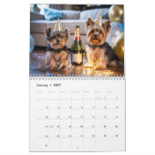 Calendrier Chien Yorkie 2027 (Jan 2027)