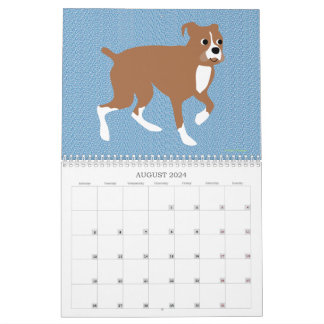 Calendrier Chiens caricaturaux